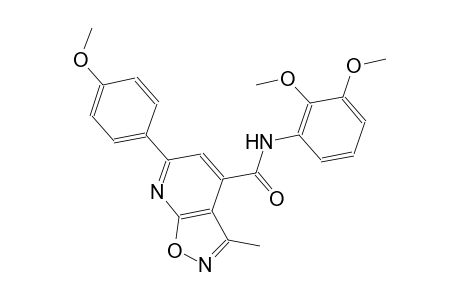 isoxazolo[5,4-b]pyridine-4-carboxamide, N-(2,3-dimethoxyphenyl)-6-(4-methoxyphenyl)-3-methyl-