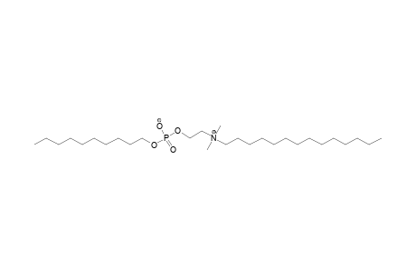 TETRADECANAMINIUM,N-ETHYL-2-[[HYDROXY-(DECYLOXY)-PHOSPHINYL]-OXY]-N,N-DIMETHYL-INNER-SALT