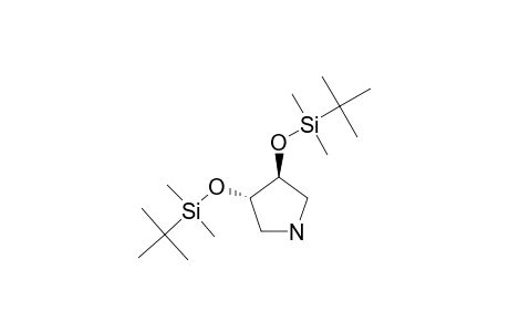 (+/-)-(3S,4S)-3,4-DI-O-TERT.-BUTYLDIMETHYLSILYL-3,4-DIHYDROXY-PYRROLIDINE