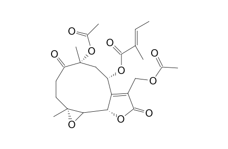 8-Desacylglaucolide-A-tiglate