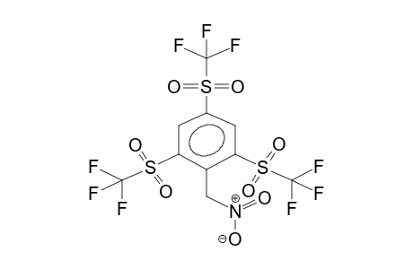 1-NITROMETHYL-2,4,6-TRIFLUOROMETHYLSULPHONYLBENZENE