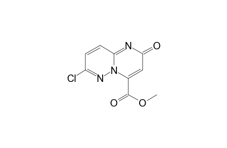 7-chloro-2-keto-pyridazino[6,1-b]pyrimidine-4-carboxylic acid methyl ester