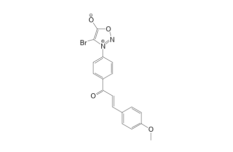 4-BROMO-3-[PARA-(3'-(4-METHOXYPHENYL)-ACRYL-1'-OYL)]-PHENYLSYDNONE