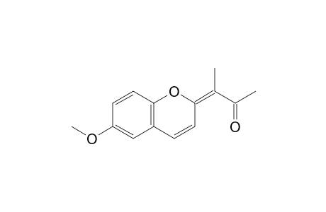 (E/Z)-3-(6-methoxy-2H-chromen-2-ylidene)butan-2-one