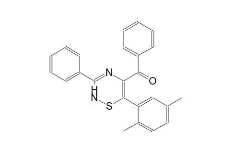 [6-(2,5-dimethylphenyl)-3-phenyl-2H-1,2,4-thiadiazin-5-yl](phenyl)methanone