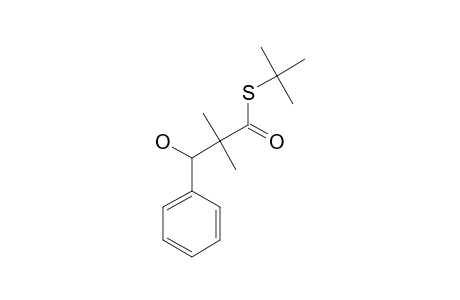 S-TERT.-BUTYL-2,2-DIMETHYL-3-HYDROXY-3-PHENYLTHIOLPROPIONAT