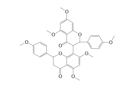 BIS-3,8-(4',5,7-TRIMETHOXY-FLAVANONE)