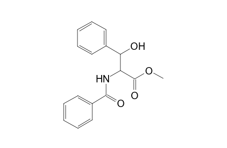 2-Benzamido-3-hydroxy-3-phenyl-propionic acid methyl ester