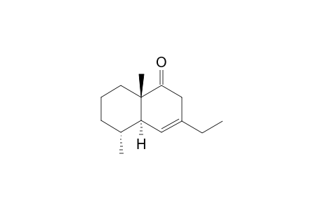 13-nor-4.beta.H, 5.alpha.H-cis-Eudesma-6-en-8-one