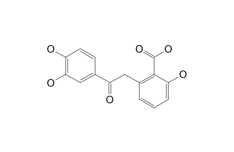 2-HYDROXY-6-[2-(3,4-DIHYDROXYPHENYL)-2-OXO-ETHYL]-BENZOIC_ACID