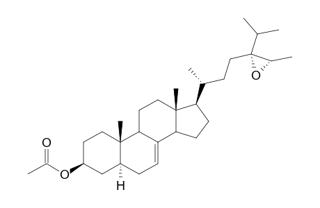 (24S,24(1)S)-24-ETHYL-24(24(1))-EPOXY-5-ALPHA-CHOLEST-7-EN-3-BETA-YL-ACETATE;(24S,24(1)S)-24(24(1))-EPOXYISOAVENASTERYL-ACETATE