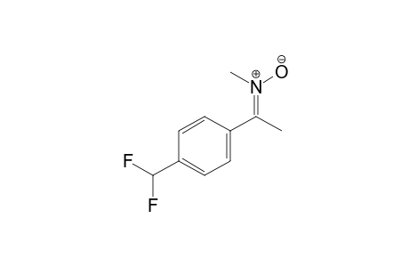 1-[4-(difluoromethyl)phenyl]-N-methyl-ethanimine oxide