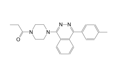 1-(4-methylphenyl)-4-(4-propionyl-1-piperazinyl)phthalazine