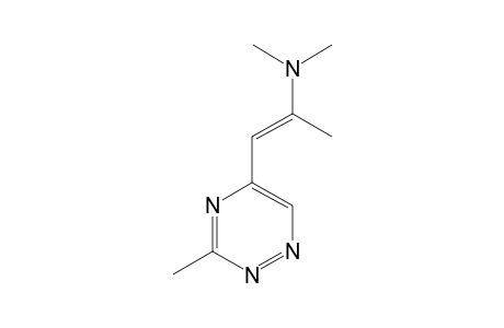 5-[2-(DIMETHYLAMINO)PROPENYL]-3-METHYL-as-TRIAZINE