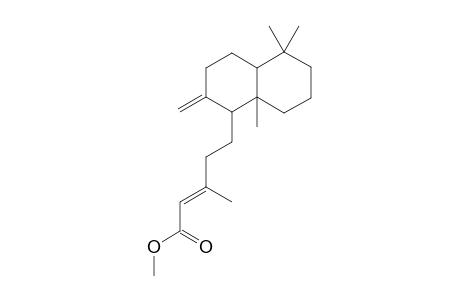 trans-Carbomethoxy-manool derivative