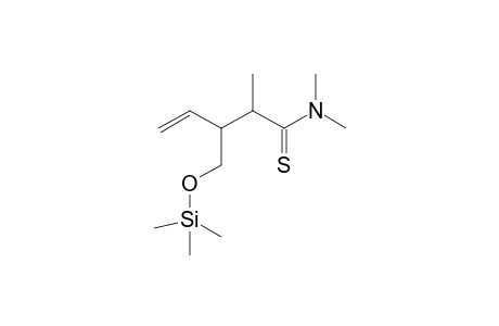 erythro-N,N-Dimethyl-2-methyl-3-[(trimethylsiloxy)-methyl]thiopent-4-enamide