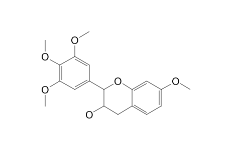 3-HYDROXY-7,3',4',5'-TETRAMETHOXY-FLAVAN