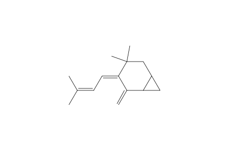 Bicyclo[4.1.0]heptane, 4,4-dimethyl-3-(3-methyl-2-butenylidene)-2-methylene-