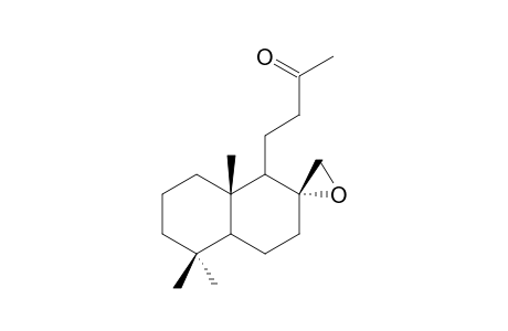 8-ALPHA,17-EPOXY-14,15-DINORLABDAN-13-ONE