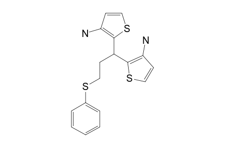 1,1-BIS-(3-AMINO-2-THIENYL)-3-THIOPHENYLPROPANE