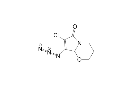 2H-Pyrrolo[2,1-b][1,3]oxazin-6(8aH)-one, 8-azido-7-chloro-3,4-dihydro-