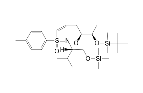 [RS,1Z,N(1S),4S,5S]-N-[2-METHYL-1-(TRIMETHYLSILYLOXYMETHYL)-PROPYL]-5-(TERT.-BUTYLDIMETHYLSILYLOXY)-1-(4-METHYLPHENYLSULFONIMIDOYL)-1-HEXENE-4-OL