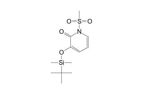 3-[(TERT.-BUTYLDIMETHYLSILYL)-OXY]-1-(METHANESULFONYL)-2-PYRIDONE