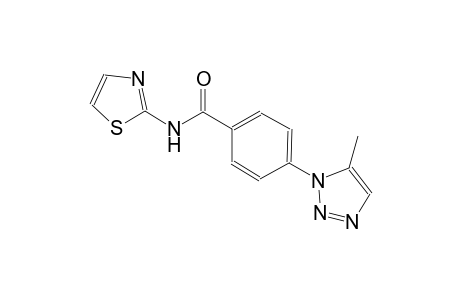 benzamide, 4-(5-methyl-1H-1,2,3-triazol-1-yl)-N-(2-thiazolyl)-