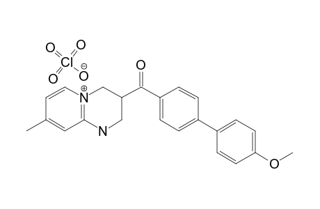 1,2,3,4-TETRAHYDRO-3-[4-(4-METHOXYPHENYL)-BENZOYL]-8-METHYL-2H-PYRIDO-[1,2-A]-PYRIMIDINE-HYDROPERCHLORATE