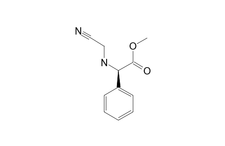 METHYL-(2S)-2-[(CYANOMETHYL)-AMINO]-2-PHENYLETHANOATE