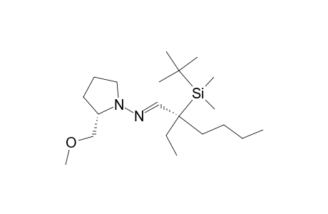 (E)-[(2R)-2-[tert-butyl(dimethyl)silyl]-2-ethyl-hexylidene]-[(2S)-2-(methoxymethyl)pyrrolidino]amine