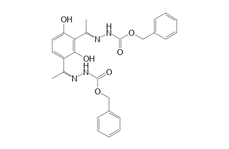 benzyl N-[1-[3-[N-(benzyloxycarbonylamino)-C-methyl-carbonimidoyl]-2,4-dihydroxy-phenyl]ethylideneamino]carbamate