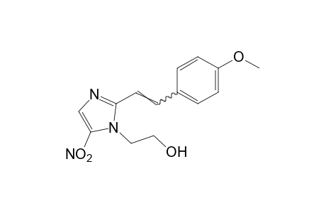 2-(p-methoxystyryl)-5-nitroimidazole-1-ethanol