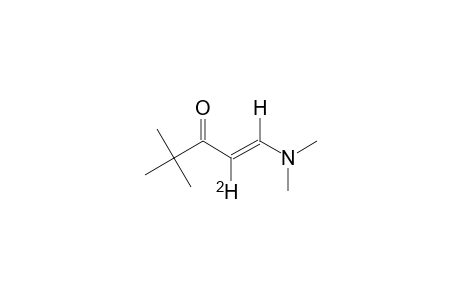 (E,S-CIS)-2-DEUTERIO-1-(DIMETHYLAMINO)-4,4-DIMETHYLPENT-1-EN-3-ONE