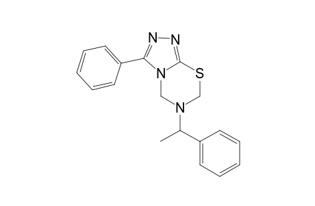 5-Phenyltriazolo[3,4-b]-3.alpha.-(phenylethyl)-2,4-dihydro-(2H)-1,3,5-thiadiazine