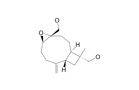 (1-R,4-S,5-R,9-S,11-R)-4,5-EPOXY-8-(14)-CARYOPHYLLENE-12,15-DIOL