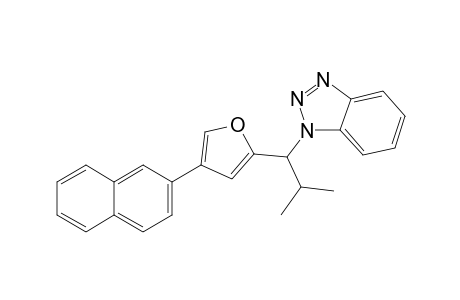 2-(ALPHA-BENZOTRIAZOL-1-YL)-(I-PROPYL)-METHYNYL-4-PHENYL-5-METHYL-FURAN