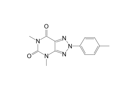 4,6-Dimethyl-2-(p-methylphenyl)-4,5,6,7-tetrahydro-2H-1,2,3-triazolo[4,5-d]pyrimidine-5,7-dione