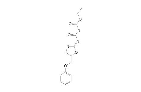 1-[5-(PHENOXYMETHYL)-2-IMINO-OXAZOLIDINE]-3-CARBETHOXY-UREA