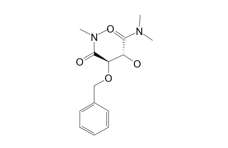 (2R,3R)-N,N,N',N'-TETRAMETHYL-2-BENZYLOXY-3-HYDROXYSUCCINAMIDE