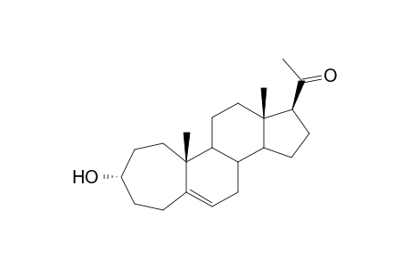 3.alpha.-Hydroxy-A-homo-5-pregnen-20-one