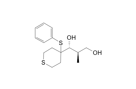 (1R,2R)-2-methyl-1-(4-phenylsulfanyltetrahydrothiopyran-4-yl)propane-1,3-diol