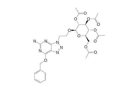 2-(8-AZA-O(6)-BENZYL-GUAN-9-YL)-ETHYL-BETA-D-TETRA-O-ACETYL-GLUCOPYRANOSIDE