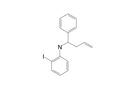 2-IODO-N-(1-PHENYLBUT-3-EN-1-YL)-ANILINE