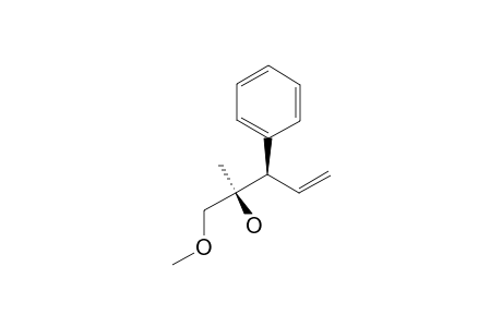 (2S*,3R*)-1-METHOXY-2-METHYL-3-PHENYL-4-PENTEN-2-OL