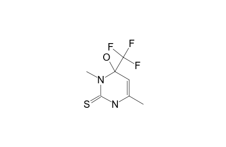 4-HYDROXY-3,6-DIMETHYL-4-TRIFLUOROMETHYL-1,2,3,4-TETRAHYDRO-2-PYRIMIDINETHIONE