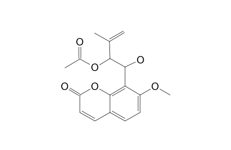 Murrangatin acetate