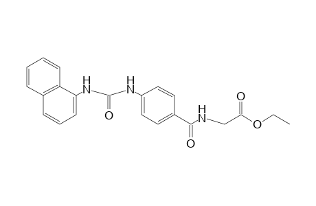 p-[3-(1-NAPHTHYL)UREIDO]HIPPURIC ACID, ETHYL ESTER