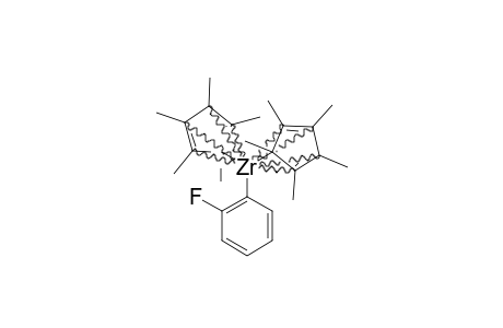 DIPENTAMETHYLCYCLOPENTADIENYL-ZIRCONIUM-ORTHO-FLUOROPHENYL