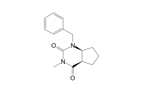 CIS-1-BENZYL-3-METHYL-1,2,3,4A,5,6,7,7A-OCTAHYDRO-CYCLOPENTA-[D]-PYRIMIDINE-2,4-DIONE